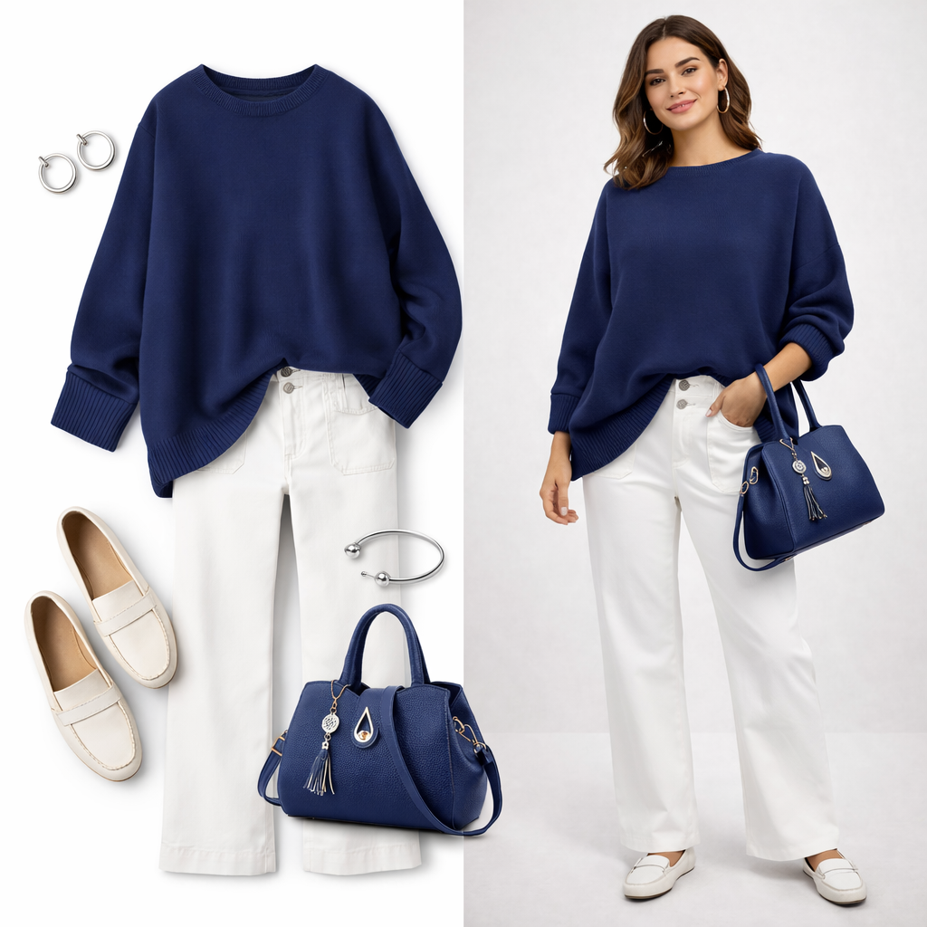 Navy & White Edit