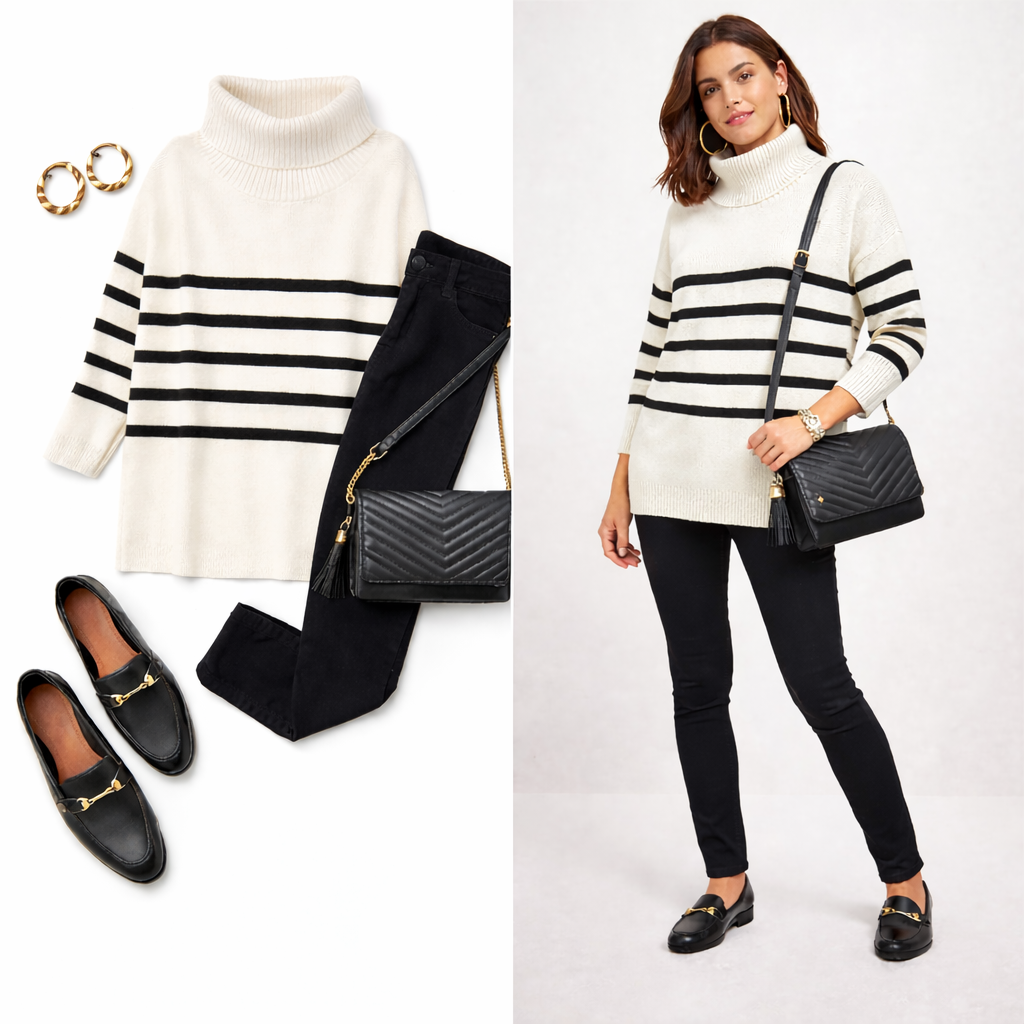 Monochrome Stripe Edit