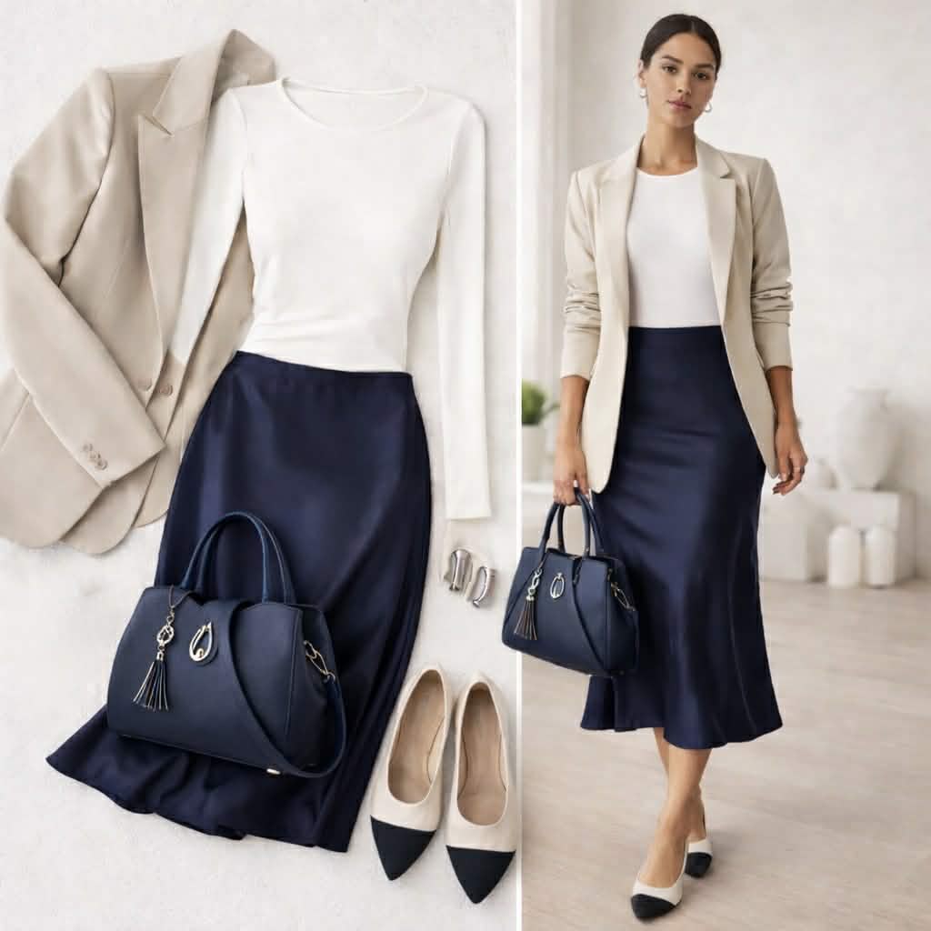 Refined Navy Silhouette
